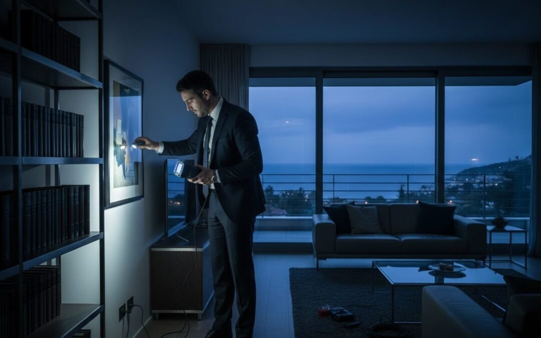 Bonifica da microspie a Numana per seconde case di pregio